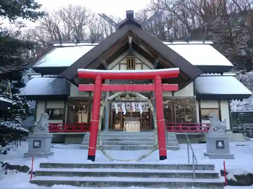 網走三吉神社の本殿