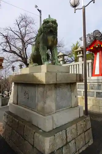 成田山大阪別院　明王院の狛犬