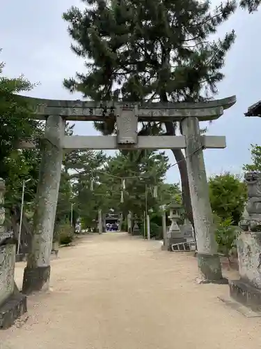 備中国總社の鳥居