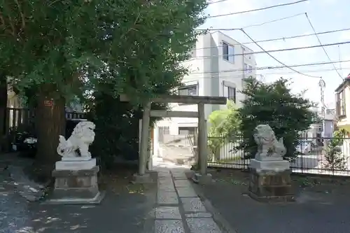 滝野川八幡神社の狛犬