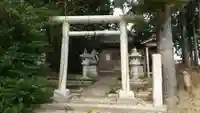 白山神社の鳥居