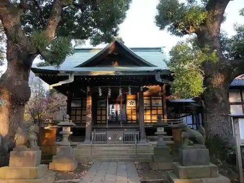 西向天神社の本殿・本堂