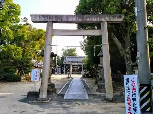 藤井神社（横根藤井神社）の鳥居