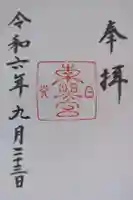 日光東照宮の御朱印