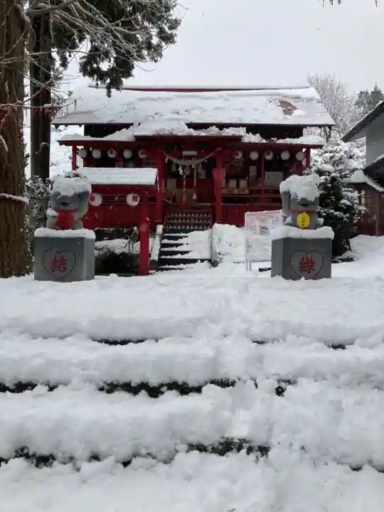 鹿角八坂神社の本殿・本堂
