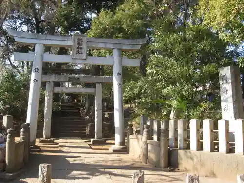 熊野神社の鳥居