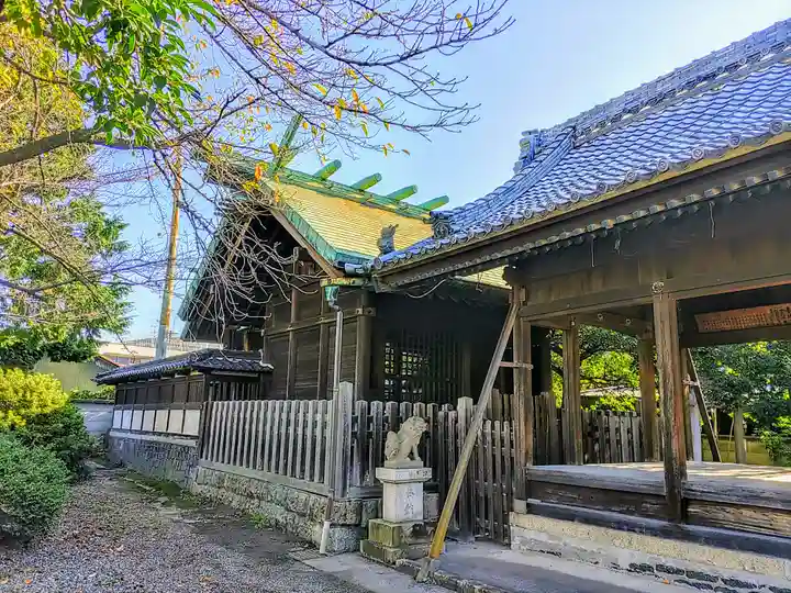 神明社(下小田井神明社)の本殿・本堂