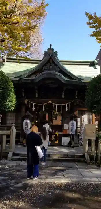 小野照崎神社の本殿・本堂