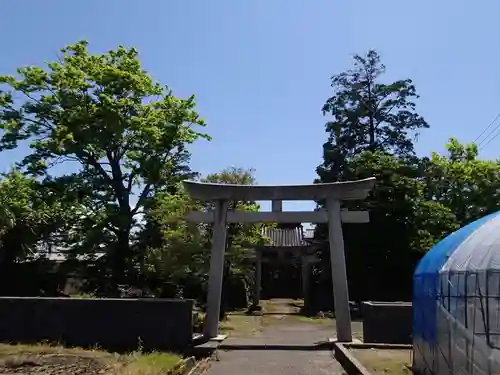 夛伎奈弥八幡神社の鳥居