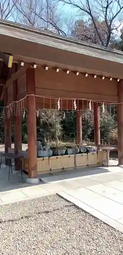櫻木神社の手水舎