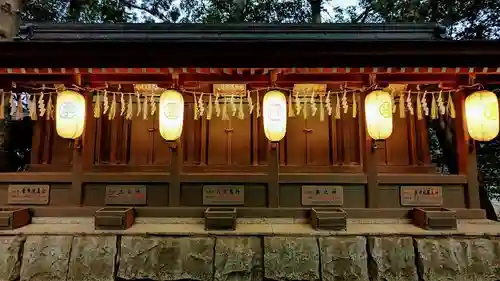 検見川神社の末社