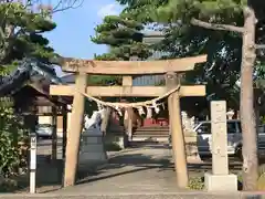 乙子神社の鳥居