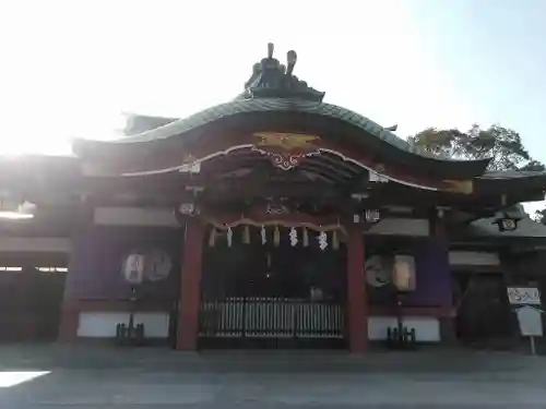 篠崎八幡神社の本殿・本堂