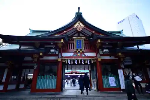 日枝神社の山門