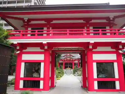 成子天神社の山門・神門