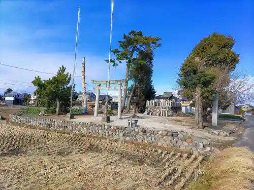 若宮八幡社の鳥居