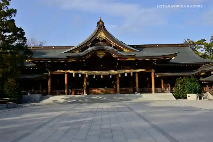 寒川神社の本殿・本堂
