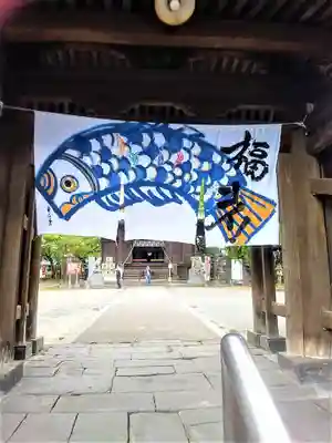 福島八幡宮の山門・神門