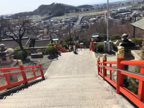 足利織姫神社の景色