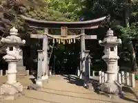 下総国三山 二宮神社の鳥居