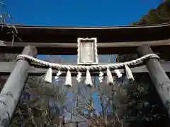 下総国三山　二宮神社の鳥居