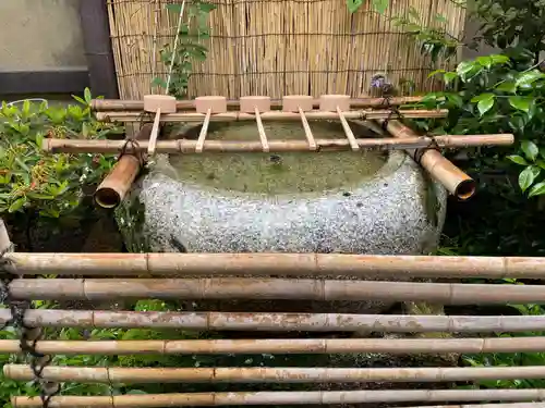 平等寺（因幡堂）の手水舎