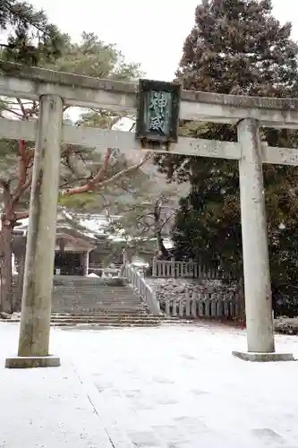 函館八幡宮の鳥居