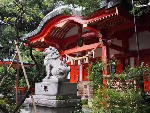 自由が丘熊野神社の狛犬