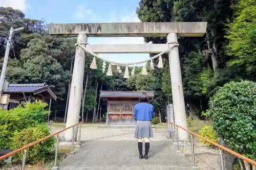 五社神社の鳥居