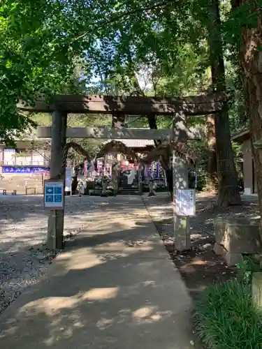 下野 星宮神社の鳥居