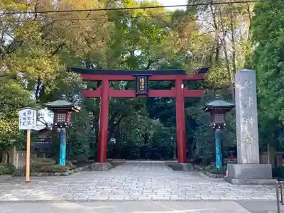 根津神社の鳥居