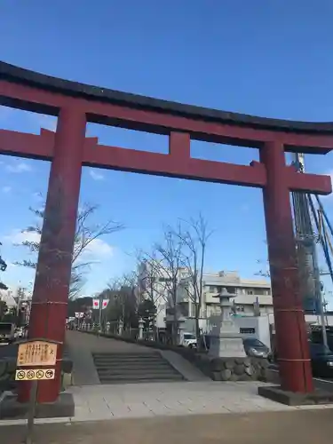 鶴岡八幡宮の鳥居