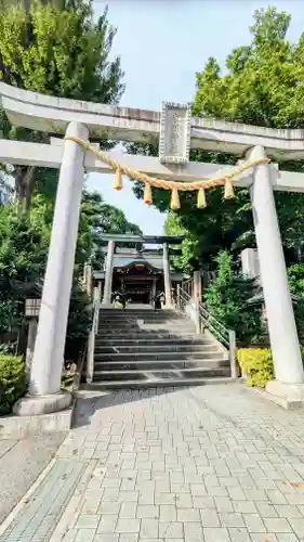 鳩ヶ谷氷川神社の鳥居