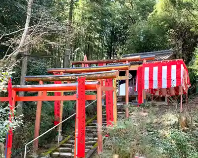 牟禮山観音禅寺の鳥居