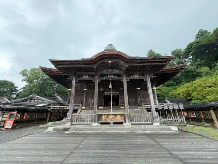 高良大社の本殿・本堂