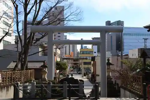 安積國造神社の鳥居