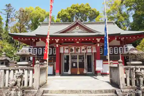 機物神社の本殿