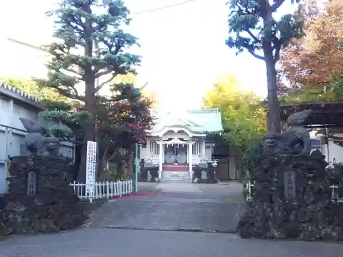 亀高神社の周辺
