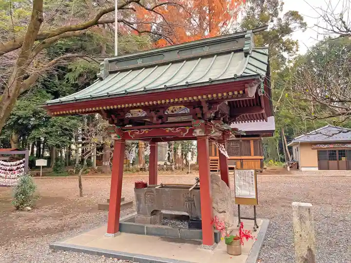 北野天神社の手水舎