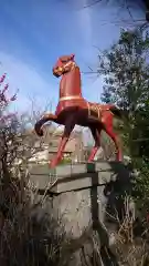 白山神社（榎白山神社）の狛犬