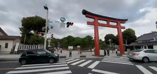 鶴岡八幡宮の鳥居