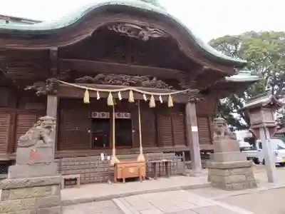 下総国三山　二宮神社の本殿・本堂