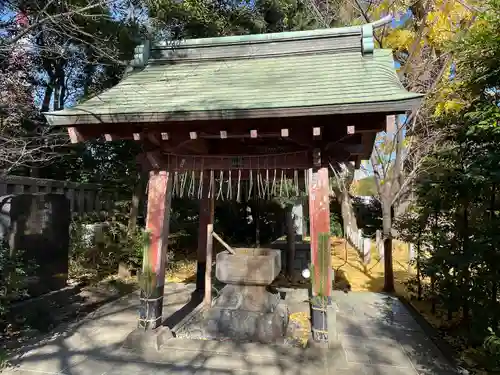芝東照宮の手水舎