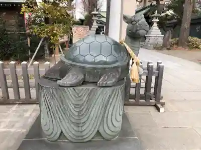 亀有香取神社の狛犬