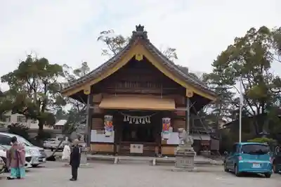 南明治八幡社の本殿・本堂