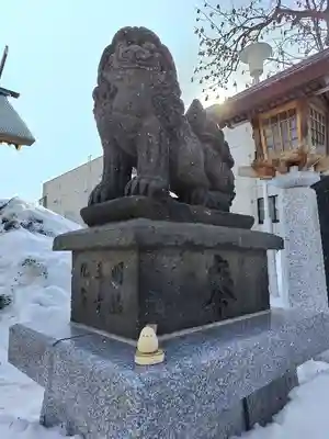 札幌諏訪神社の狛犬