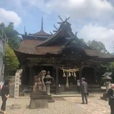 柏原八幡宮の本殿・本堂