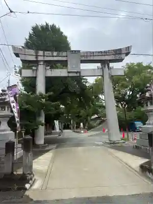 福島八幡宮の鳥居