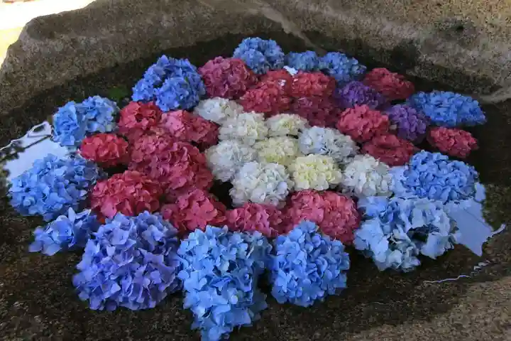 田村神社の手水舎