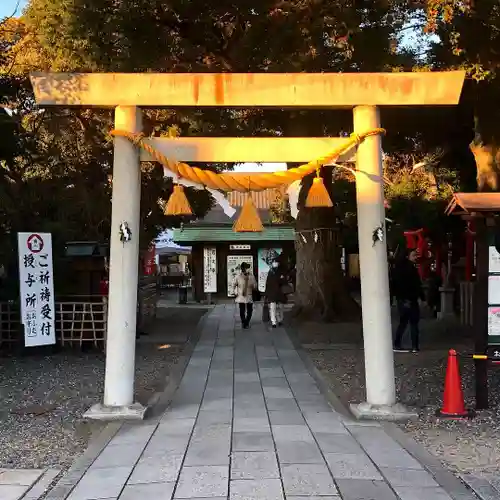 伊奴神社の鳥居